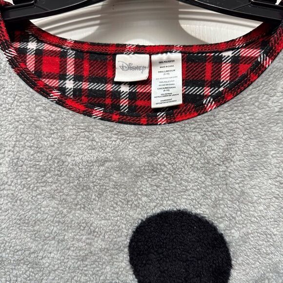 Disney Mickey Mouse Fleece Gown Size S/M - Picture 3 of 5